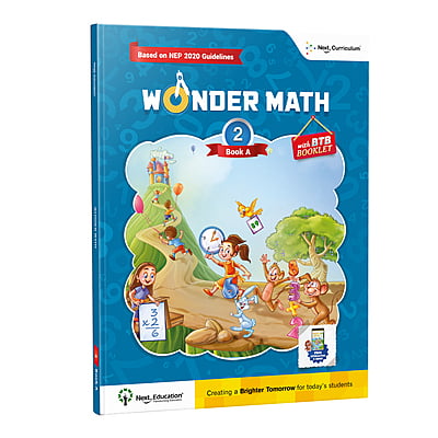 Wonder Math TextBook for - Secondary School CBSE 2nd class / Level 2 Book A New Education Policy (NEP) Edition Wonder Math TextBook for - Secondary School CBSE 2nd class / Level 2 Book A New Education Policy (NEP) Edition