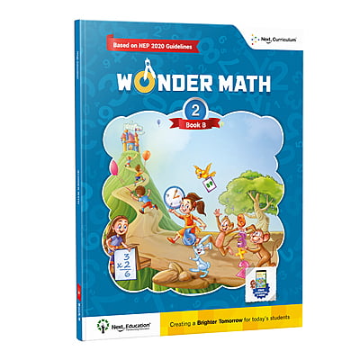 Wonder Math WorkBook for - Secondary School CBSE 2nd class / Level 2 Book B New Education Policy (NEP) Edition Wonder Math WorkBook for - Secondary School CBSE 2nd class / Level 2 Book B New Education Policy (NEP) Edition