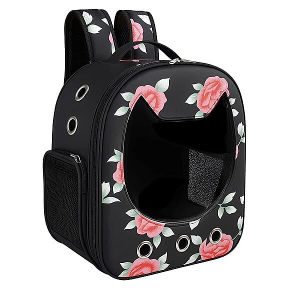 Cat View Bag (Rose Black)