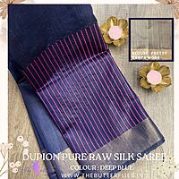 DUPION RAW SILK SAREE YBRSRSS21841