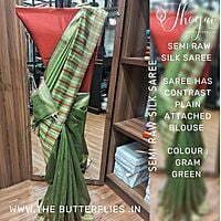 SEMI RAW SILK SAREE MRSSRSS22519