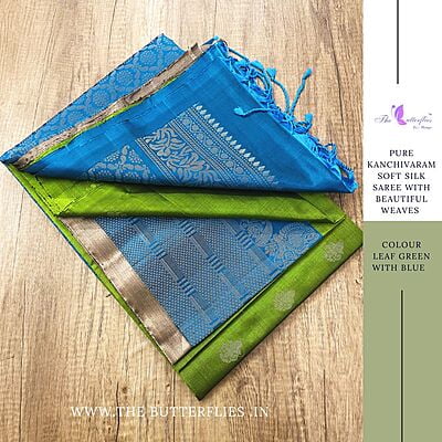 PURE KANCHIVARAM SOFT SILK SAREE CUSSSIL22417