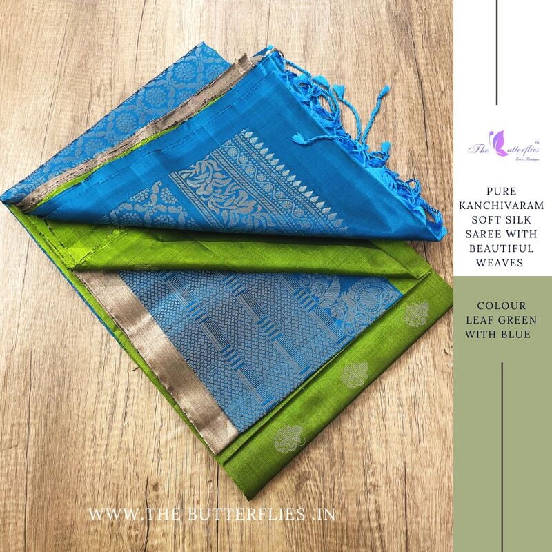 PURE KANCHIVARAM SOFT SILK SAREE CUSSSIL22417