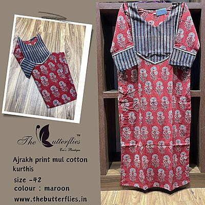 MUL COTTON KURTHI SJNCCOT22993