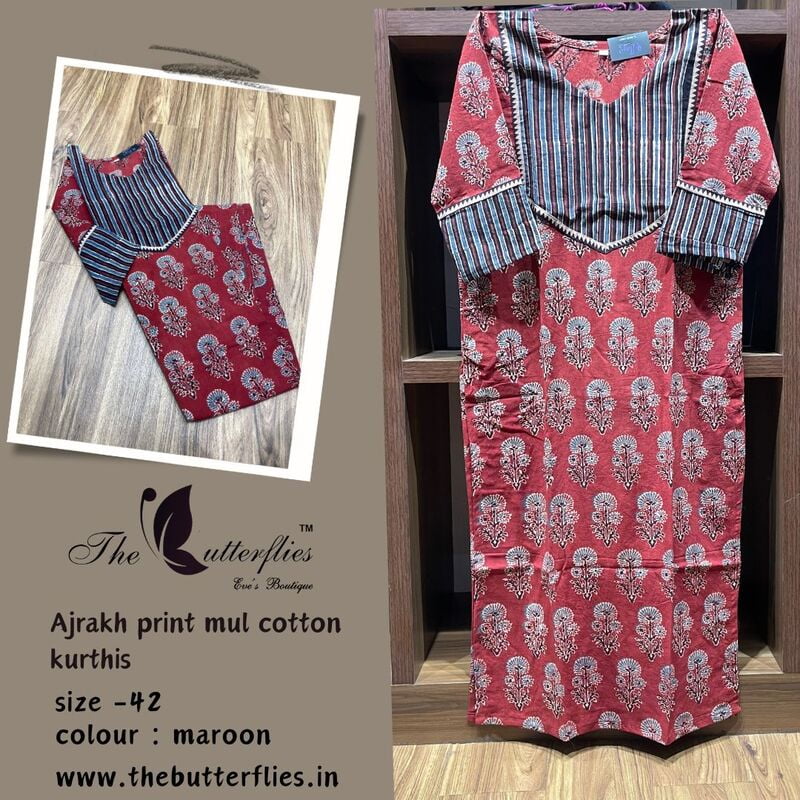MUL COTTON KURTHI SJNCCOT22993