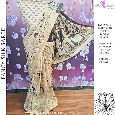 FANCY SILK SAREE YBRSFSC24455