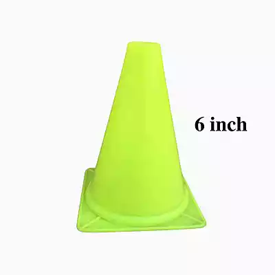 6 inch Plastic Cones (Multi-Colours)