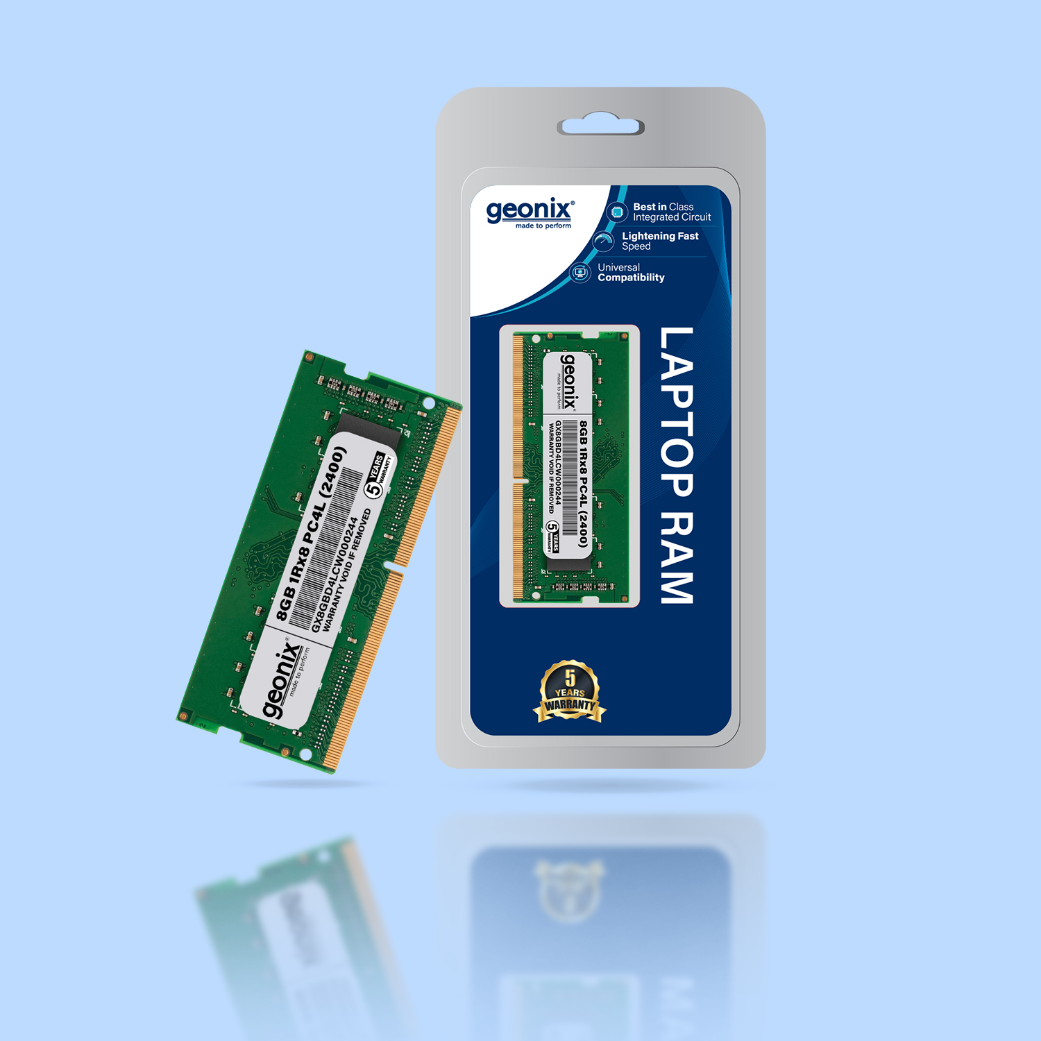 Geonix Laptop RAM 8GB DDR4L 2400mhz