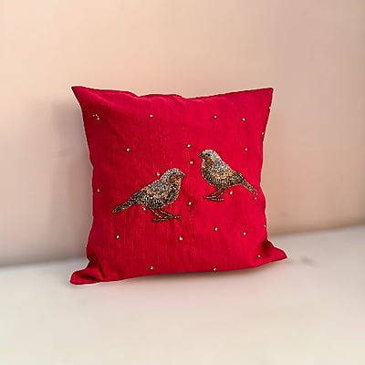 Sparrow Cushion Cover