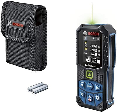 Bosch GLM 50-27 CG Bluetooth Enabled 50M Range Laser Distance Meter with Color Backlit Display Bosch GLM 50-27 CG Bluetooth Enabled 50M Range Laser Distance Meter with Color Backlit Display