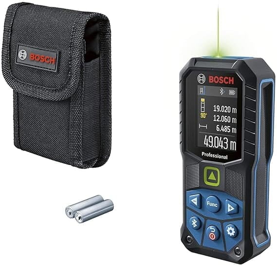 Bosch GLM 50-27 CG Bluetooth Enabled 50M Range Laser Distance Meter with Color Backlit Display Bosch GLM 50-27 CG Bluetooth Enabled 50M Range Laser Distance Meter with Color Backlit Display
