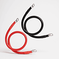 6 sq.mm Red and Black UV Battery DC Cables