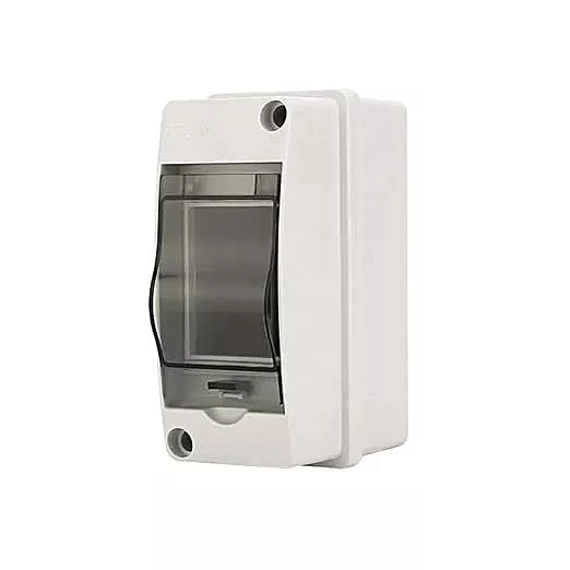 2-Way MCB Box (UV Pro) Weatherproof DB Box Suitable for Outdoor use (IP65)