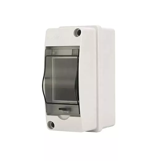 2-Way MCB Box (UV Pro) Weatherproof DB Box Suitable for Outdoor use (IP65)