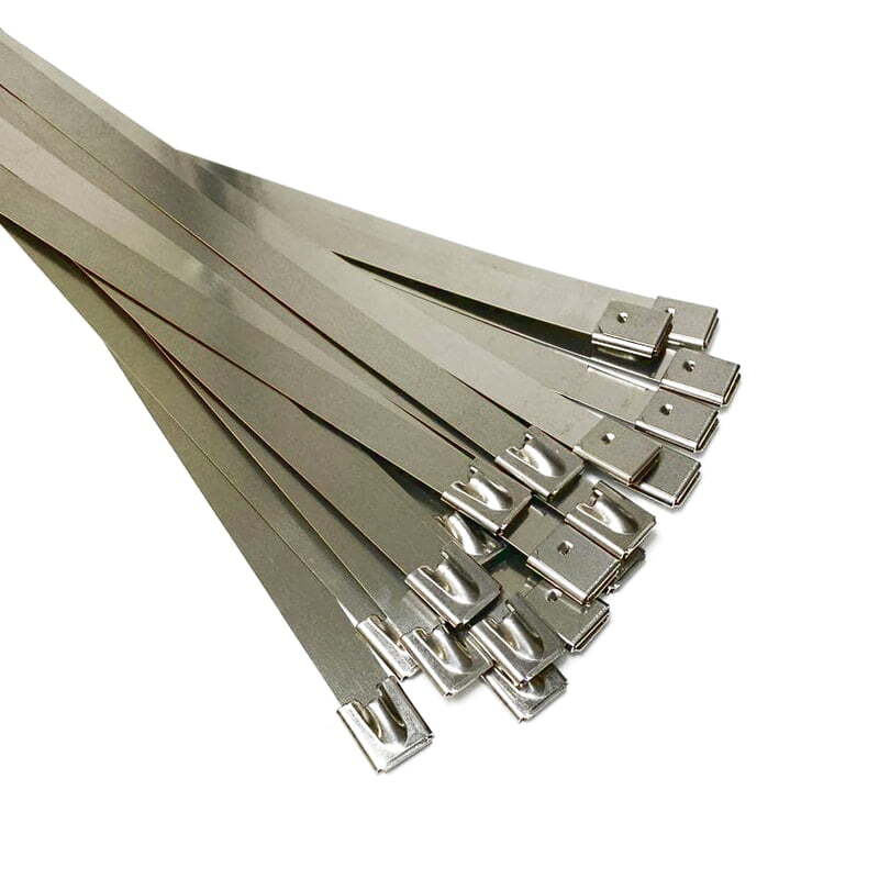 4.6mm x 400mm - SS CABLE TIE (100 Nos)