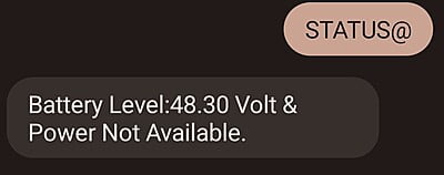 Monitoring@, SMS based Battery and AC supply monitoring System