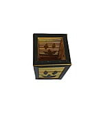 Handmade rectangular utility box made of bamboo || Natural