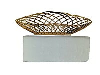 Handmade Oval shaped Fruit basket made of bamboo || for home decor and keeping fruits || excellent finish and design