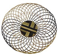 Handmade Round shaped Fruit basket made of bamboo || for home decor and keeping fruits || excellent finish and design