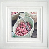 White Fruit Wall Stickers Panel Self Adhesive