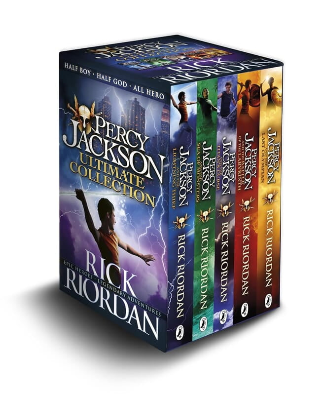 PERCY JACKSON ULTIMATE COLLECTION (New Look 5 copy Slipcase)