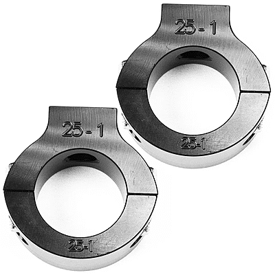 Clearwater Lights B25 - 25mm/1" Bar Clamp (Pair) Clearwater Lights B25 - 25mm/1" Bar Clamp (Pair)