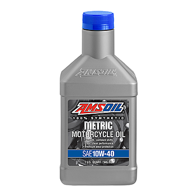 AMSOIL 10W-40 100% Synthetic Metric Motorcycle Oil AMSOIL 10W-40 100% Synthetic Metric Motorcycle Oil