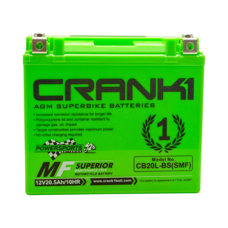 Crank1 Battery (CB20L-BS)