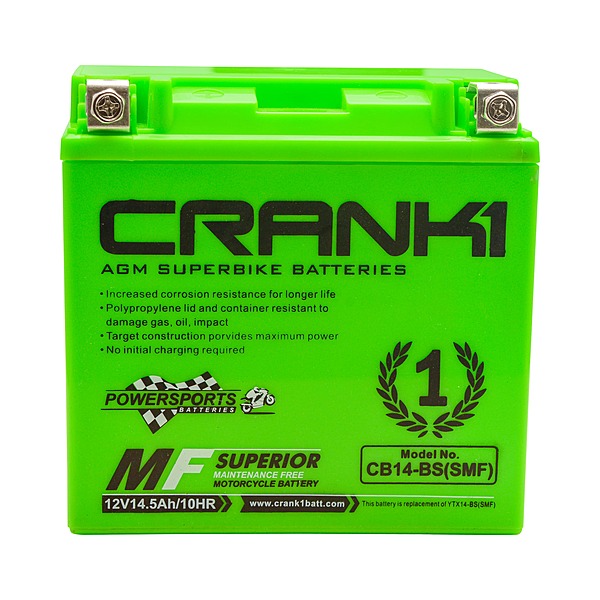 Crank1 Battery (CB14-BS) Crank1 Battery (CB14-BS)