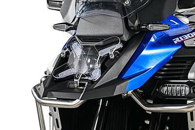 Touratech Headlight Protector Makrolon with Quick Release Fastener for BMW R1300 GS/Adventure (Offroad Use Only) Touratech Headlight Protector Makrolon with Quick Release Fastener for BMW R1300 GS/Adventure (Offroad Use Only)