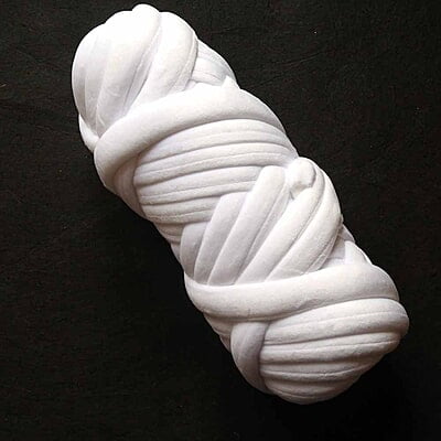 Jumbo Arm Knitting Yarn-White