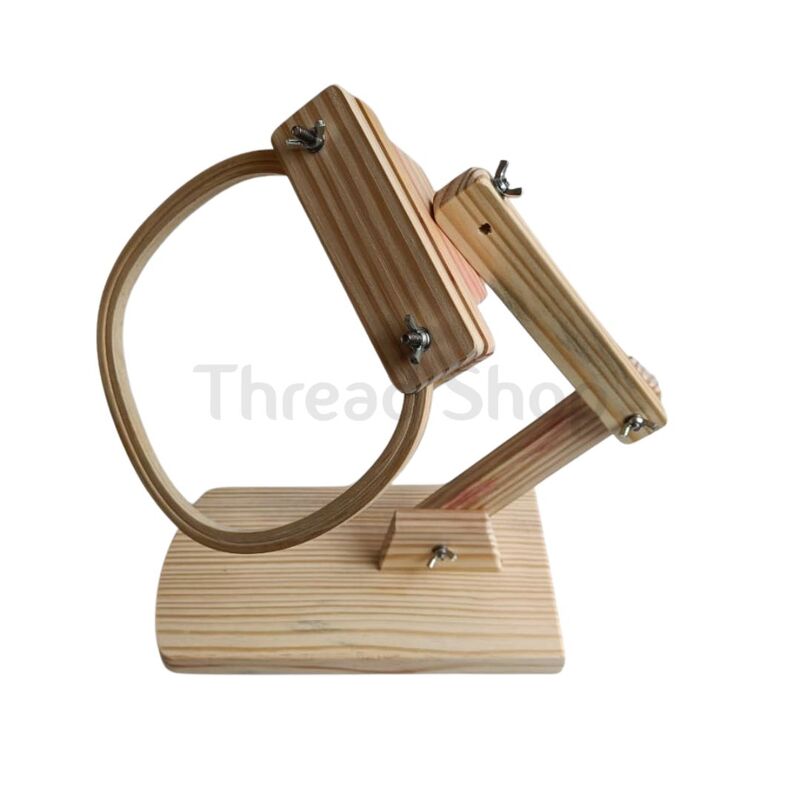 Embroidery Stand Table top Pine Wood Modal 2