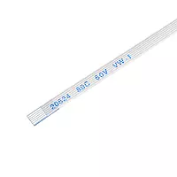 6 Pin 0.5mm Pitch 150mm Same Side Connection FFC Ribbon Flexible Flat Cable