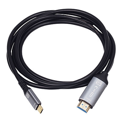 USB 3.1 Type C Male to HDMI Male Cable, Thunderbolt-3 Compatible, Supports Resolutions upto 3840x2160 @60Hz