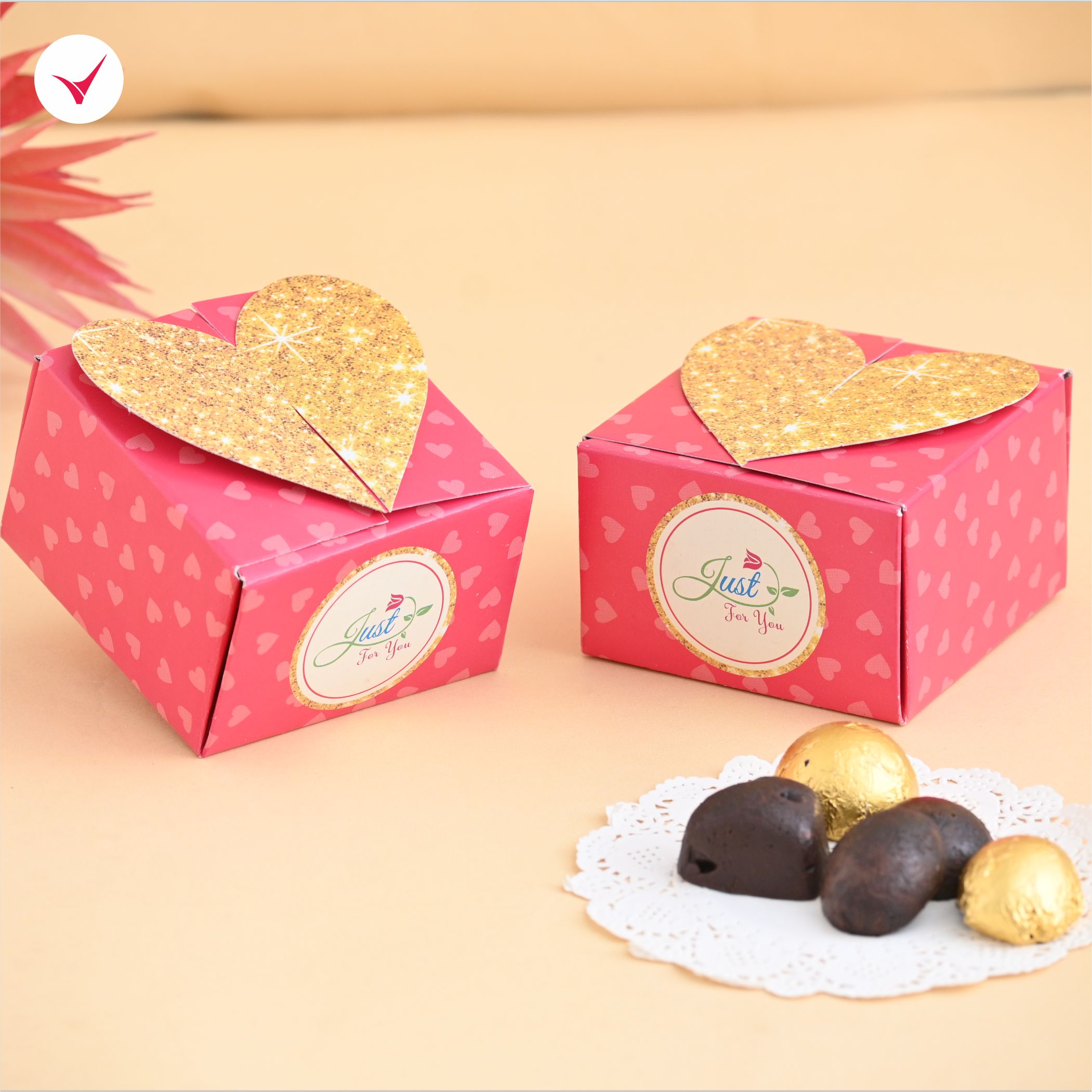 Premium Heart-Shaped Gift Box