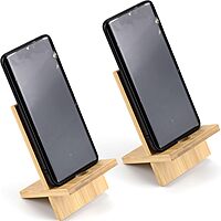 D9 Bamboo Handicraft Chair Style Mobile Stand