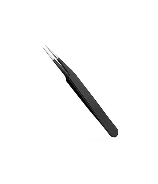 TW7 Tweezer Straight, No 5A, Black