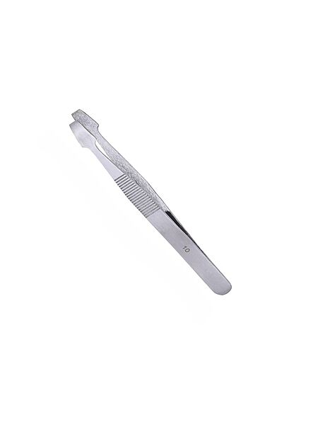 TW10 Tweezer Straight, No 10, Steel