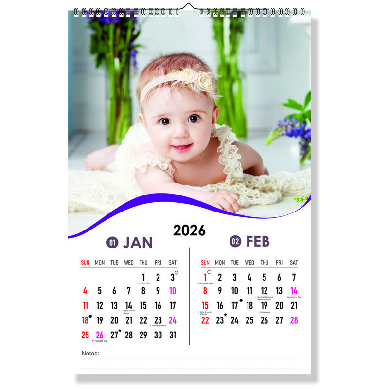 2026 Angel Moments Wall Calendar
