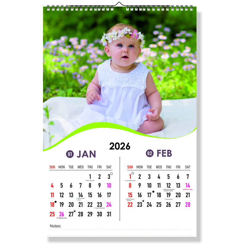 2026 Nature’s Little Wonder Wall Calendar