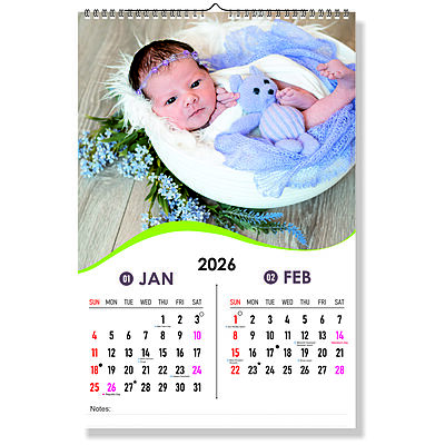 2026 Sweet Dreams Wall Calendar