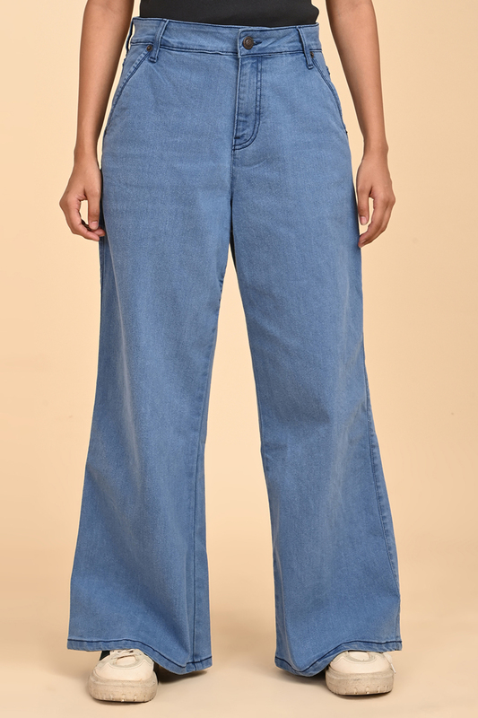 Women's Wide Leg Denim Pant