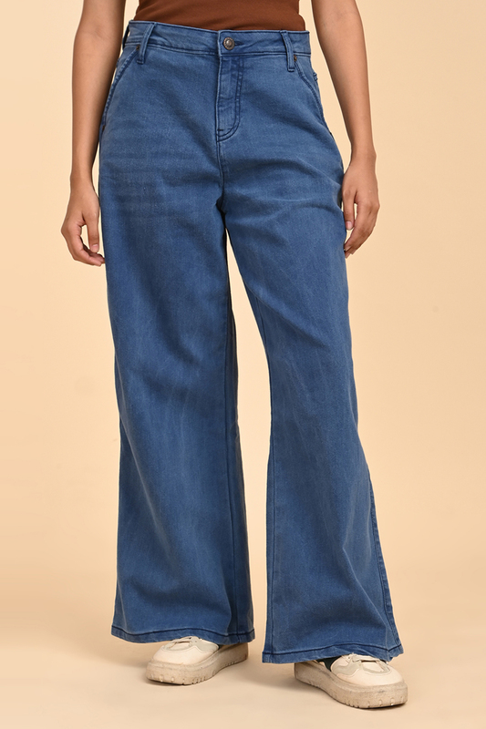 Women's Wide Leg Denim Pant