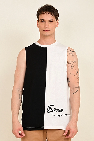 Men's Printed Muscle Vest