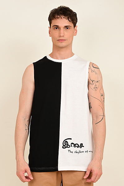 Men's Printed Muscle Vest