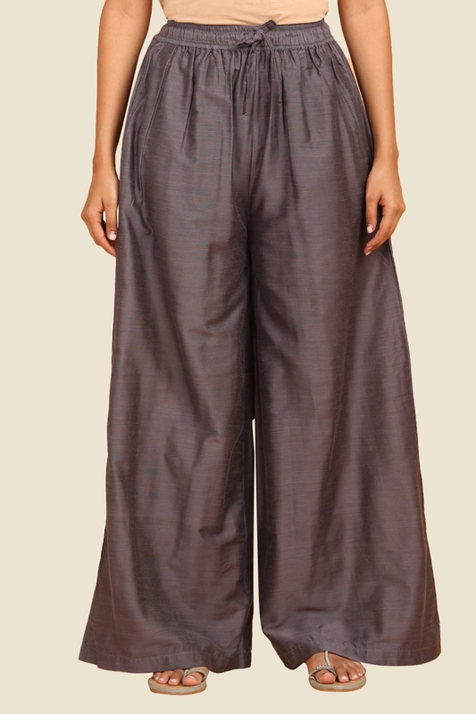 Women's Flared Solid Palazzo