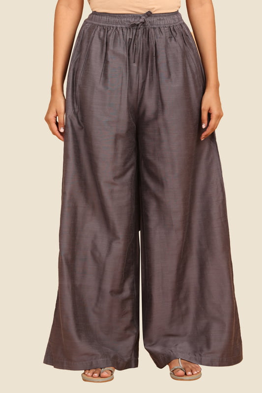 Women's Flared Solid Palazzo