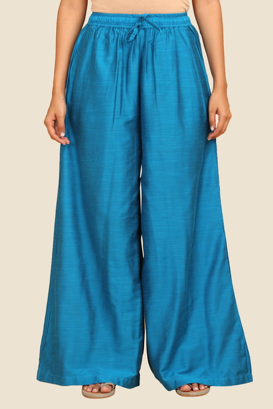 Women's Flared Solid Palazzo