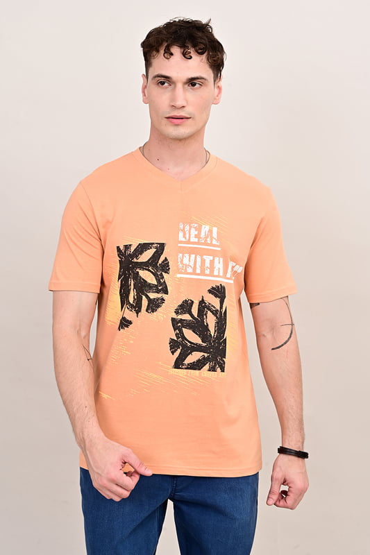 Men's Ancient Archive V neck T-shirt