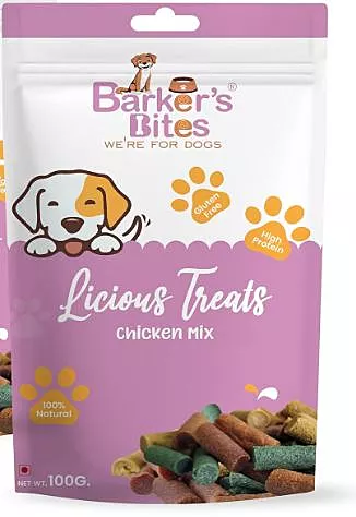 Barker's Bite Chicken Mix Sticks for Dogs